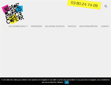 Tablet Screenshot of espace-copieur.com